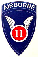 11th Airborne Division Decal