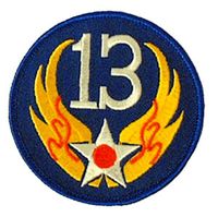 13th Air Force Patch