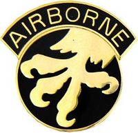 17th Airborne Division Pin