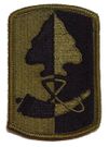 187th Infantry Brigade Subdued Regulation Military Patch