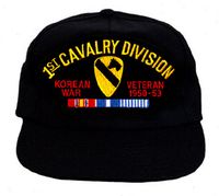 1st Cavalry Division Korean War Veteran Ball Cap 