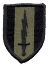 1st Signal Brigade Subdued Regulation Military Patch