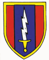 1st Signal Brigade Window Decal
