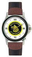 27th Division Wolfhounds Watch With Leather Band