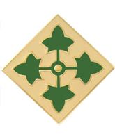 4th Infantry Division Combat Service Identification Badge
