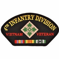 4th Infantry Division Vietnam Veteran Ball Cap 