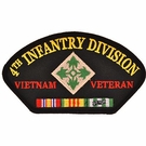 4th Infantry Vietnam Veteran Patch 