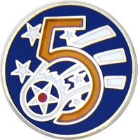 5th Air Force Pin