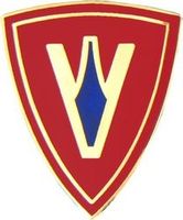 5th Marine Division Pin