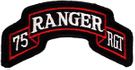 75th Ranger Regiment Patch