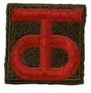 90th Infantry Division Patch