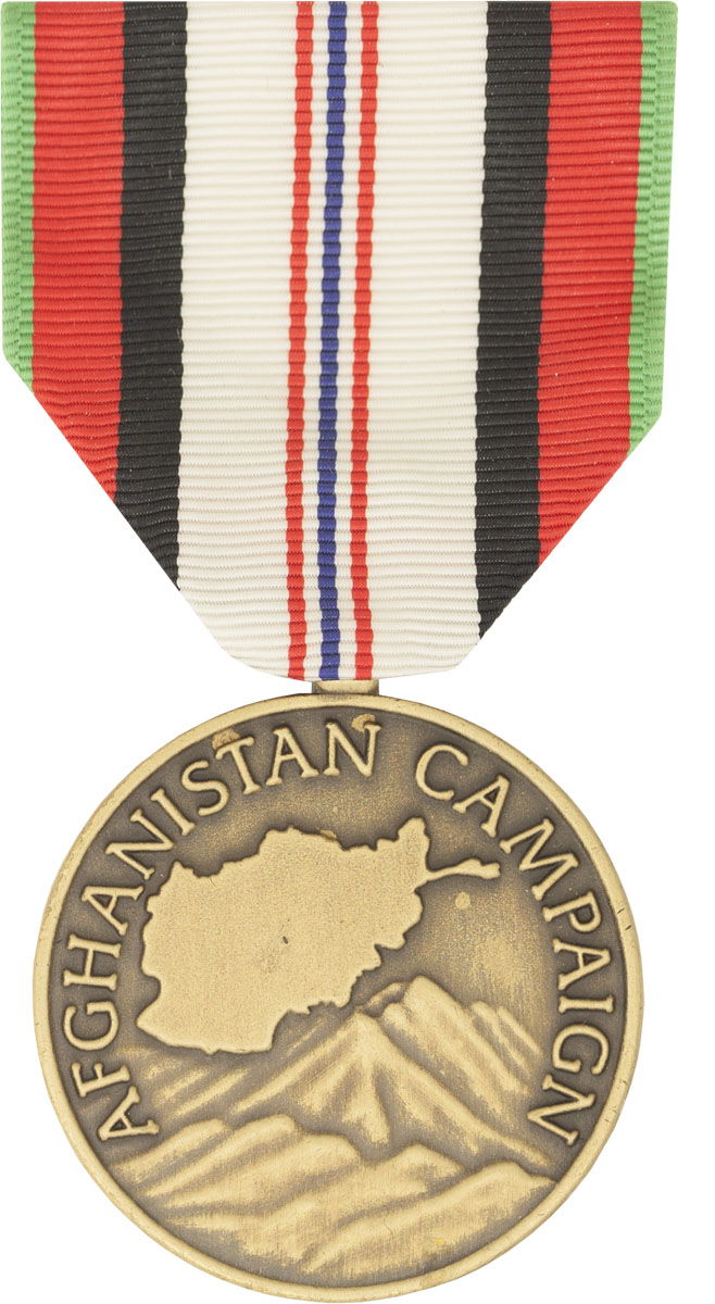 Military Ribbons Afghanistan Campaign Military Medals And Ribbons, Ribbons In Order Of Precedence, Afghanistan Campaign Military Medal - Foto 8