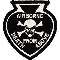 Airborne Spade Patch