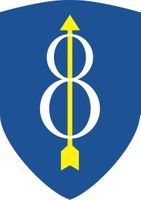 8th Infantry Division Decal