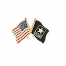Army Crossed Flags Pin Army Crossed Flags Pin