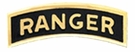 Army Ranger Metal Tab