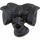 Black Subdued Rams Head Mountain Warfare School Badge (PAIR)
