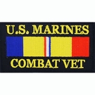 Combat Veteran USMC Patch Combat Veteran USMC Patch