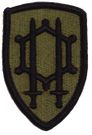 Engineer Command Subdued Regulation Military Patch