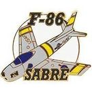 F-86 Sabre Plane Hat Pin F-86 Sabre Plane Hat Pin