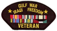 Gulf War Operation Iraqi Freedom Veteran Patch - BACK ORDER 
