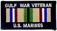 Gulf War Veteran USMC Patch