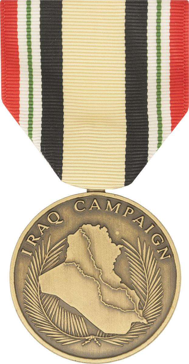 Genuine U.S. Iraq Campaign Medal – Official Presentation Set, Made In USA