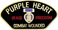 Iraqi Combat Wounded Pin