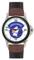 Jungle Expert Watch With Leather Band