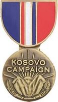 Kosovo Campaign Medal Pin