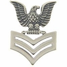 Navy E6 PO1 Hat Pin