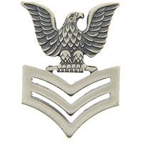 Navy E6 PO1 Hat Pin