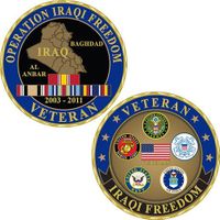 Iraq OIF Vet Challenge Coin