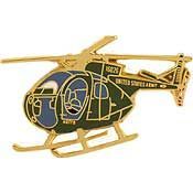 OH-6A Helicopter Hat Pin