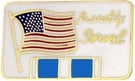 Proudly Served Pin