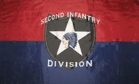 Second Infantry Division Flag (3'x5')