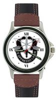 Special Forces Crest Watch With Leather Band