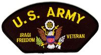 U.S. Army Iraqi Freedom Veteran Patch