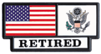U.S. Army Retired Pride Tag