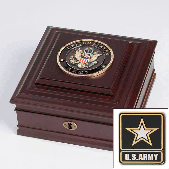 US Army Wood Awards Box