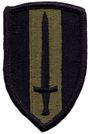 US Army Vietnam Subdued Regulation Military Patch 