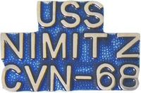 USS Nimitz CVN-68 Pin