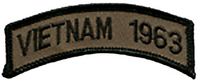 Vietnam 1963 Patch