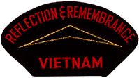 Vietnam Reflection & Rememberance Veterans Patch 