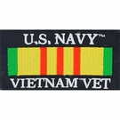 Vietnam Veteran U.S. Navy Patch Vietnam Veteran U.S. Navy Patch