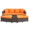 Modway Monterey 4 Piece Outdoor Patio Sofa Set