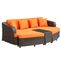 Modway Monterey 4 Piece Outdoor Patio Sofa Set
