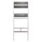 Zuo Megapolis Bar Armless Chair Brushed Aluminum - Set Of 2