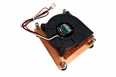 Cooler Master 1U Low Profile Solid Copper CPU Heatsink Blower Cooling Fan S478