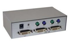 2-Port DVI KVM Switch, P/N: MPC2510 - Click to enlarge